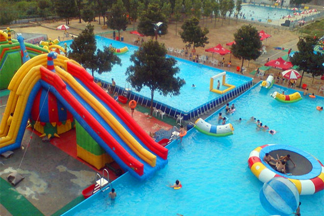 东澳镇大型充气泳池乐园